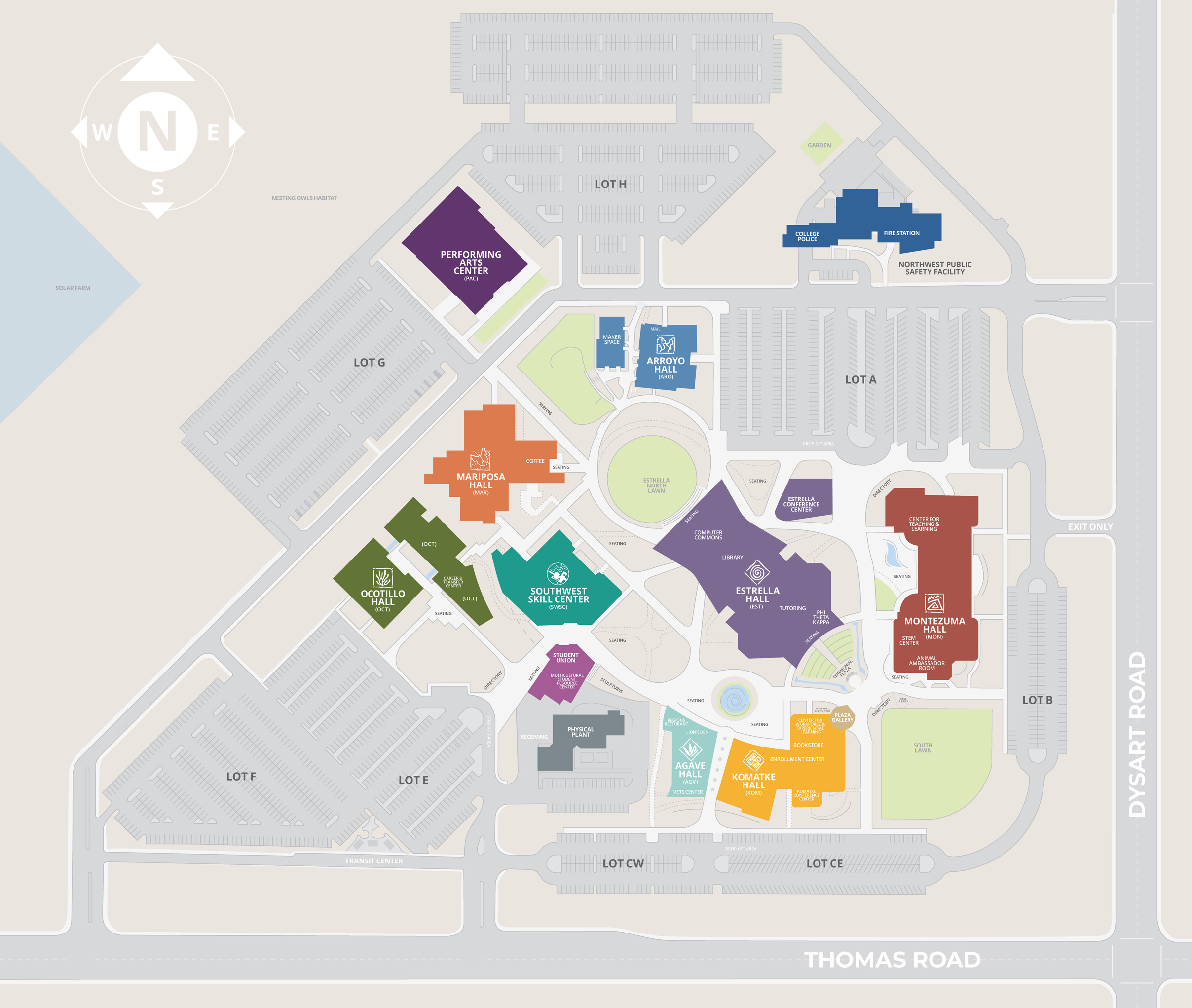 mcc campus map