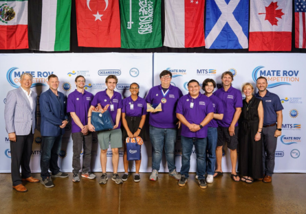 ROV team posing at the 2024 MATE ROV World Championship