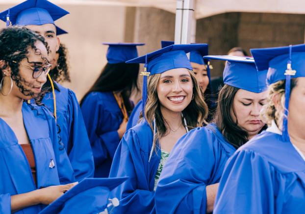 Estrella Mountain students at graduation